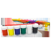 Témperas Escolares, Col. Básicos, Caja x 6 Und. (22 mL x Und.) + Pincel