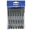 Estilógrafo, Ilustration Pen, Negro, Pack x 7 Unds. (Dif. Graduaciones)