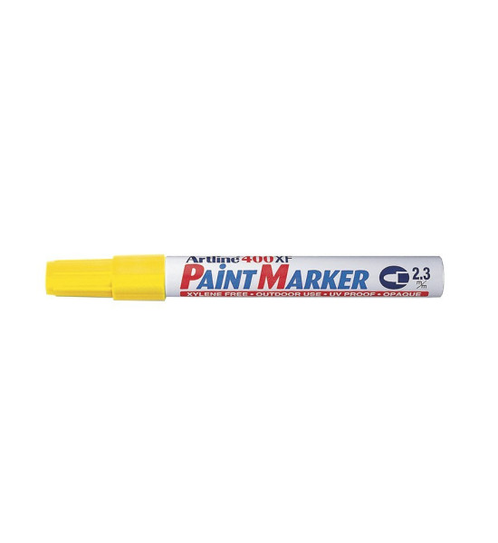 Marc. Pintura, 400XF, Punta Redonda, 2.3 mm, Amarillo, Unidad