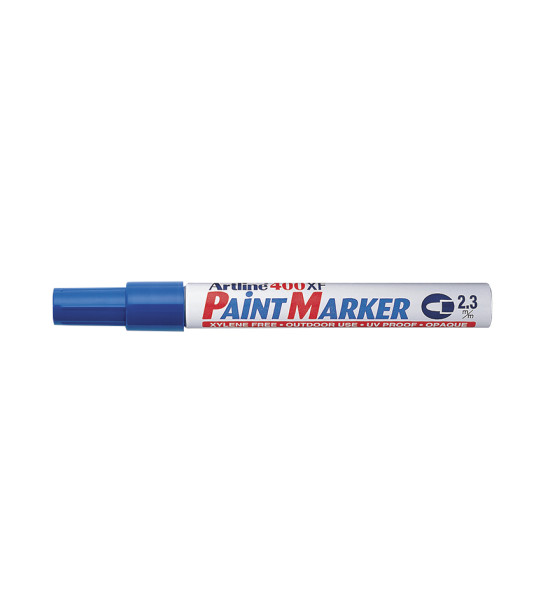 Marc. Pintura, 400XF, Punta Redonda, 2.3 mm, Azul, Unidad