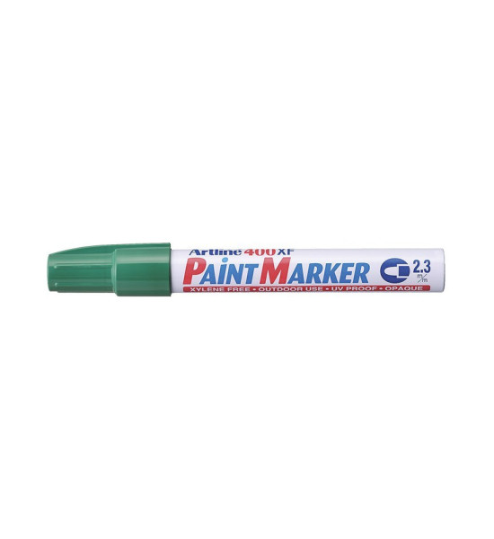 Marc. Pintura, 400XF, Punta Redonda, 2.3 mm, Verde, Unidad