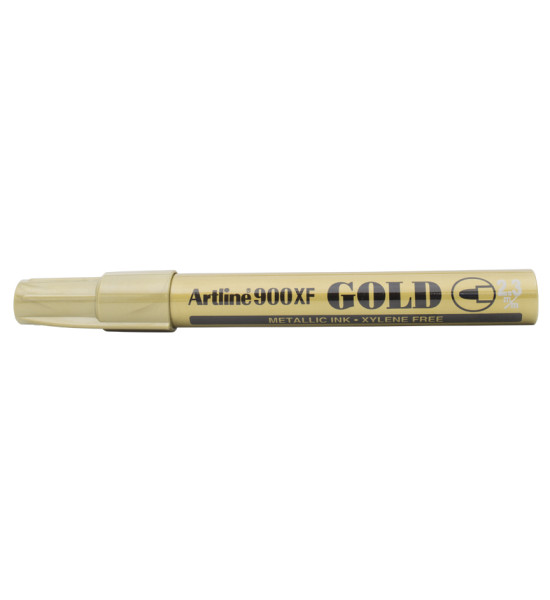 Marc. Pintura Metálico, Punta Redonda, 2.3 mm, Dorado, Unidad