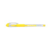 Rollerball Gel, EGB1700, 0.7 mm, Amarillo Fluo, Unidad