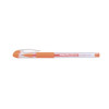 Rollerball Gel, EGB1700, 0.7 mm, Naranja Fluo, Unidad
