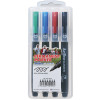 Marc. Permanente, EPF700, Punta Redonda, 1.0 mm, Estuche x 4, Varios Colores