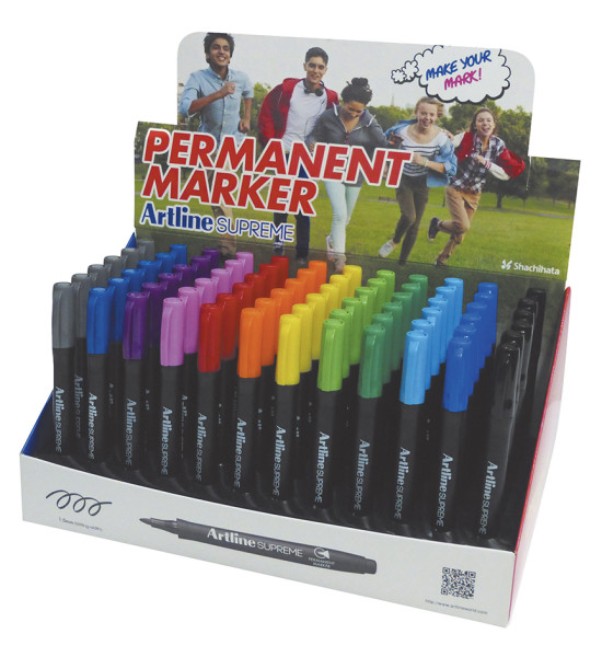 Marc. Permanente, EPF700, Punta Redonda, 1.0 mm, Exh x 72, Varios Colores