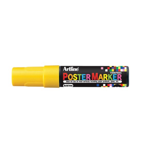 Marc. de Témpera, EPP-12, Punta 12.0 mm, Amarillo Fluo, Unidad
