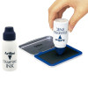 Tinta para Almohadilla,  Botella x 50 mL, Negro, Unidad