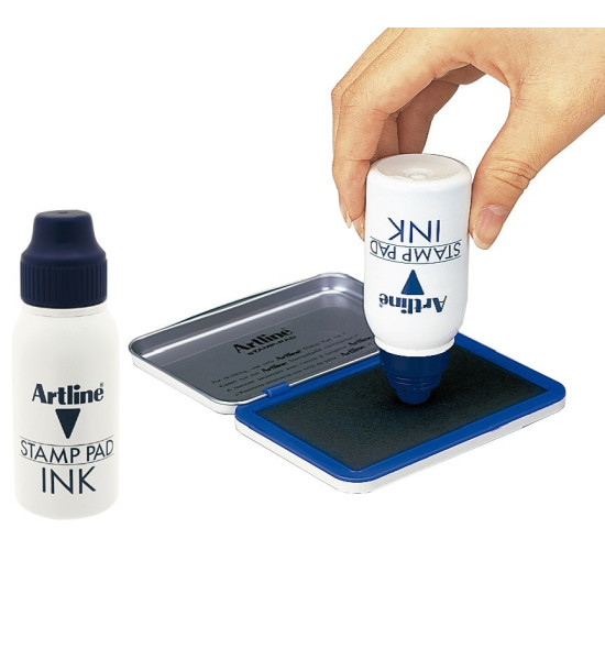 Tinta para Almohadilla,  Botella x 50 mL, Negro, Unidad