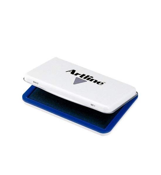 Almohadilla (Tampo) No. 1  (67 x 106 mm), Entintada Azul, Unidad