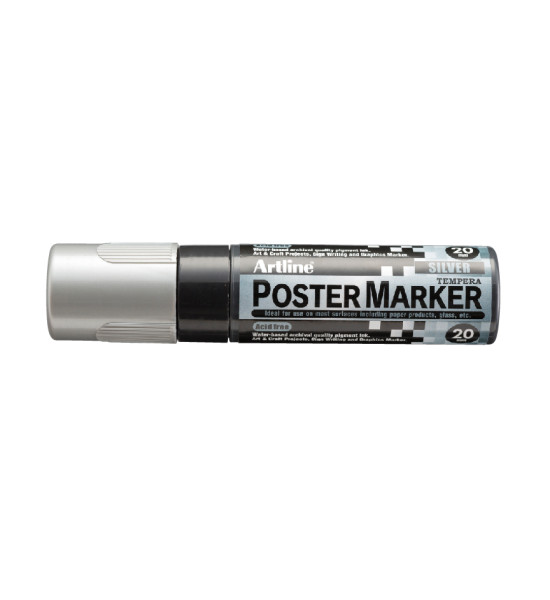 Marc. de Témpera, EPP-20, Punta 20.0 mm, Plateado, Unidad