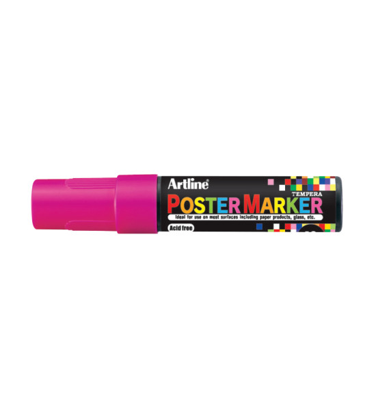 Marc. de Témpera, EPP-12, Punta 12.0 mm, Rosado Fluo, Unidad