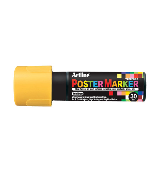 Marc. de Témpera, EPP-30, Punta 30.0 mm, Amarillo, Unidad