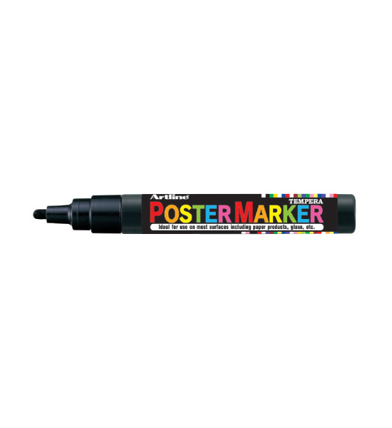 Marc. de Témpera, EPP-4, Punta Redonda 2.0 mm, Negro, Unidad