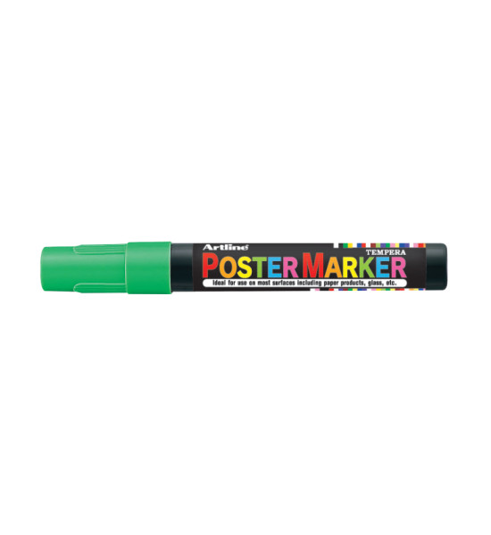 Marc. de Témpera, EPP-4, Punta Redonda 2.0 mm, Verde Fluo, Unidad