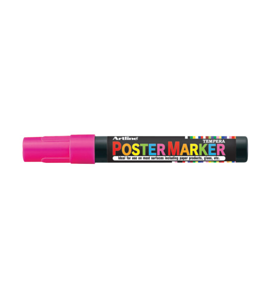 Marc. de Témpera, EPP-4, Punta Redonda 2.0 mm, Rosado Fluo, Unidad