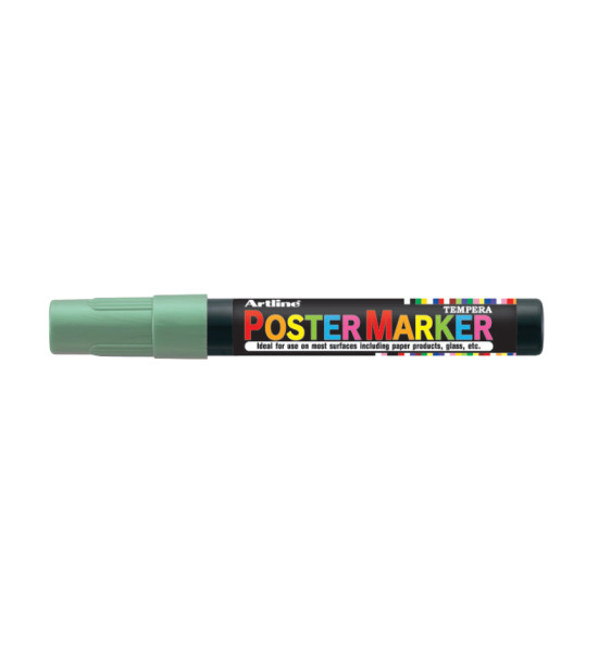 Marc. de Témpera, EPP-4, Punta Redonda 2.0 mm, Verde Metálico, Unidad