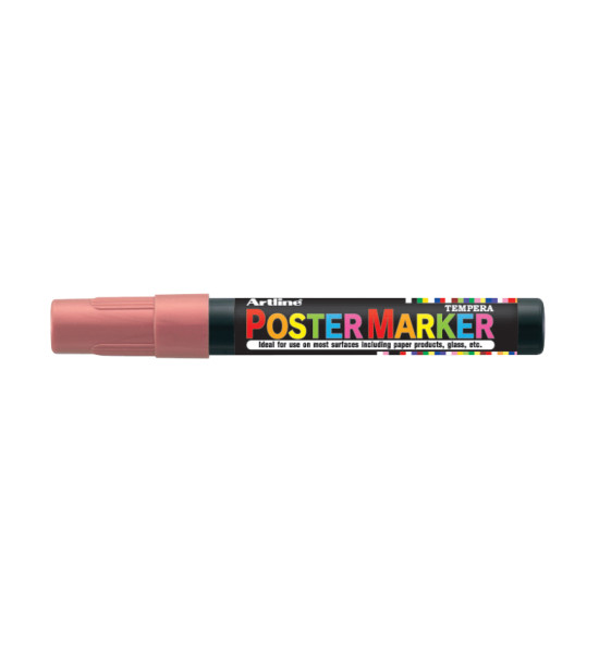 Marc. de Témpera, EPP-4, Punta Redonda 2.0 mm, Rojo Metálico, Unidad