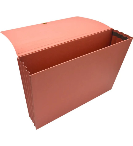 Arc. Acordeón, 1 División, Cartón Reforzado, Tam. Legal, 15x10 pulg (384x260 mm), Unidad
