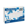 Tarjetas Rayadas, 4" x 6" (10.1 cm x 15.2 cm), Pack x 100 Unds.