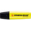 Resaltador, Boss, Punta Biselada 2.0-5.0 mm, Colores Fluo, Amarillo, Unidad