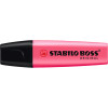 Resaltador, Boss, Punta Biselada 2.0-5.0 mm, Colores Fluo, Rosado, Unidad