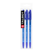 Bolígrafo, Puta Media 0.45 mm, Pack x 3 Unds. Azul