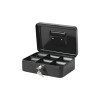 Caja Chica 8", Tam. Small, con Llave de Seguridad, (9 cm Alto x 20 cm Ancho x 16  cm Prof.), 4 Colores Surtidos, Unidad