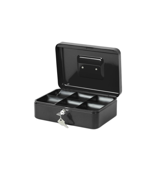 Caja Chica 8", Tam. Small, con Llave de Seguridad, (9 cm Alto x 20 cm Ancho x 16  cm Prof.), 4 Colores Surtidos, Unidad
