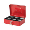Caja Chica 10", Tam. Medium, con Llave de Seguridad, (9 cm Alto x 25 cm Ancho x 18  cm Prof.), 4 Colores Surtidos, Unidad