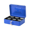 Caja Chica 10", Tam. Medium, con Llave de Seguridad, (9 cm Alto x 25 cm Ancho x 18  cm Prof.), 4 Colores Surtidos, Unidad