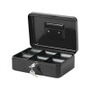 Caja Chica 10", Tam. Medium, con Llave de Seguridad, (9 cm Alto x 25 cm Ancho x 18  cm Prof.), 4 Colores Surtidos, Unidad