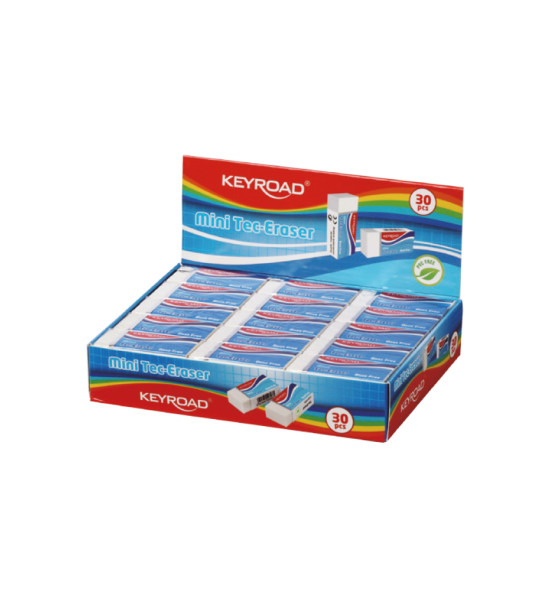 Borrador, Mini Tec-Eraser  (40x18x12 mm), Caja x 30 Unds.