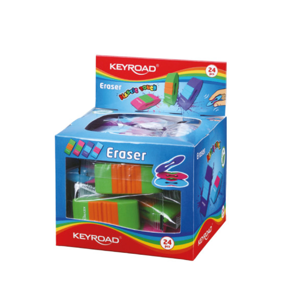 Borrador, Elastic Touch,  Exh x 24 Unds.