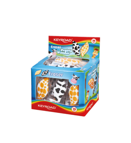 Borrador, Safari,  Exhibidor x 36 Unds.