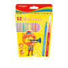 Marcadores Escolares, Punta 2.0 mm.,  Estuche x 12 Unds. 12 Colores Surtidos