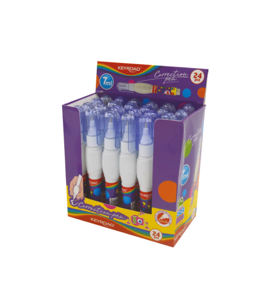 Corrector Líquido, Tipo Lápiz, 7 mL., Unidad