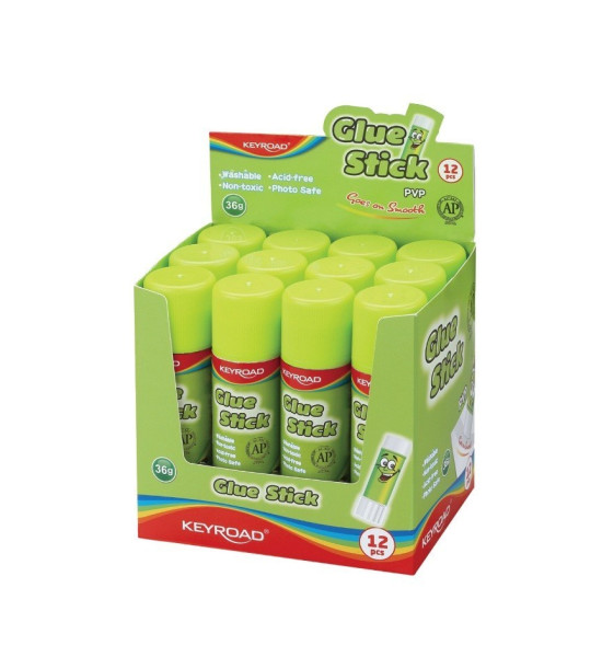 Pegamento en Barra, Glue Stick, 36 g. Und.