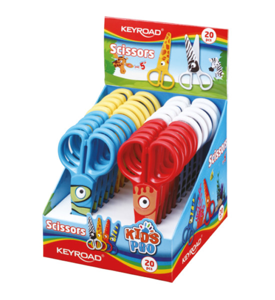 Tijeras, Nivel Inicial, 5 pulg, Kids Pro, Exh x 20