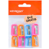 Sacap., 1 Hueco, Easy Sharp, Pack x 6 Unds.