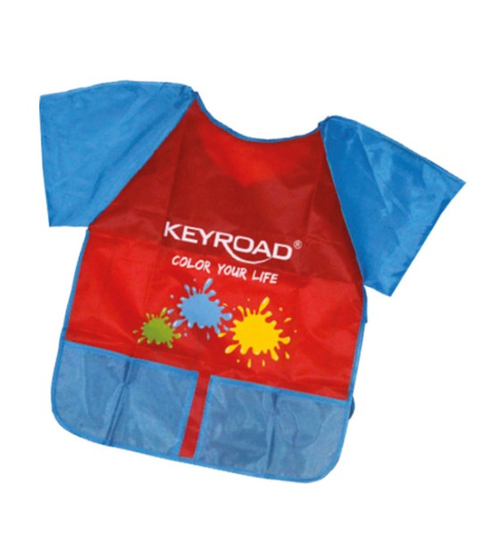 Mandil de Arte, para niños, Mangas Cortas, Pack x 1 Und.