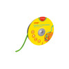 Cinta Satinada, 7mm x 25 Yardas, Rollo, Verde