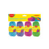 Ovillo de Lana Escolar, 4 Rollos x 15 g. c.u. (Azul, Morado, Rosado, Verde). Bolsa x 4 Unds.