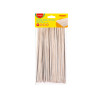 Palitos de Madera, Color Natural, 200 mm x 24 mm x 1.6 mm, Bolsa x 50 pzas.