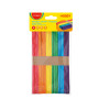 Palitos de Madera, Colores Surtidos, 150 mm x 18 mm x 2 mm, Bolsa x 50 pzas.