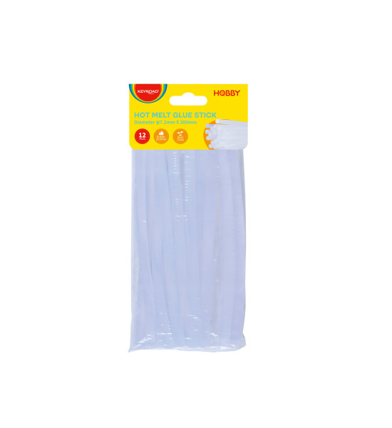 Barras de Silicona, 7.2 mm x 200 mm, Pack x 12 Pzas.