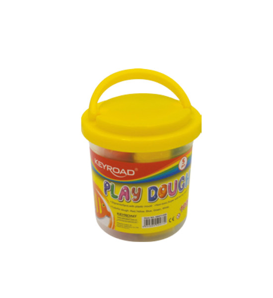 Masillas, Play Dough, Pote x 5 Und x 20 g. c.u. Col. Surt. + Molde Plásticos