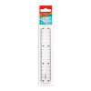 Regla Plástica, Rígida, 15 cm., Pack x 1 Und.