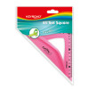 Escuadra 45/45° Plástica, Flexible, 13 cm., Pack x 1 Und.