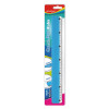 Regla Plástica-Aluminio, Color Bar, 30 cm., Blister x 1 Und.